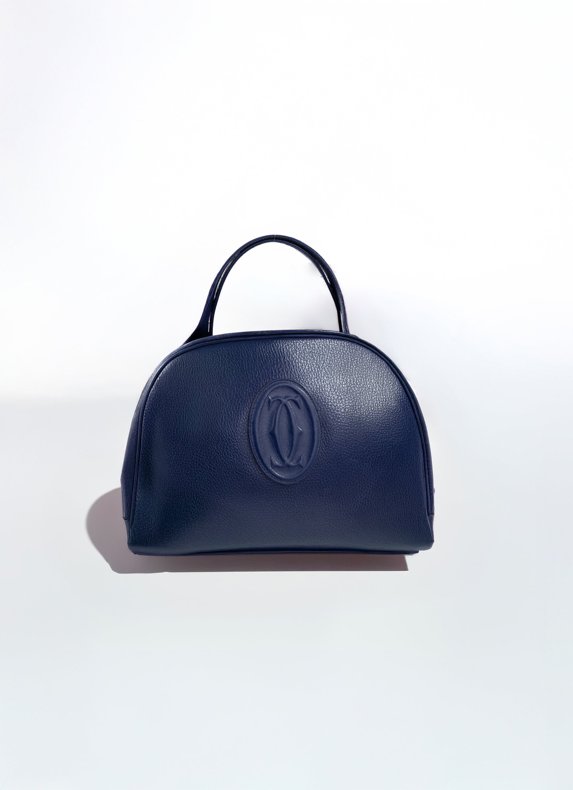 SAC CARTIER MUST BLEU VINTAGE