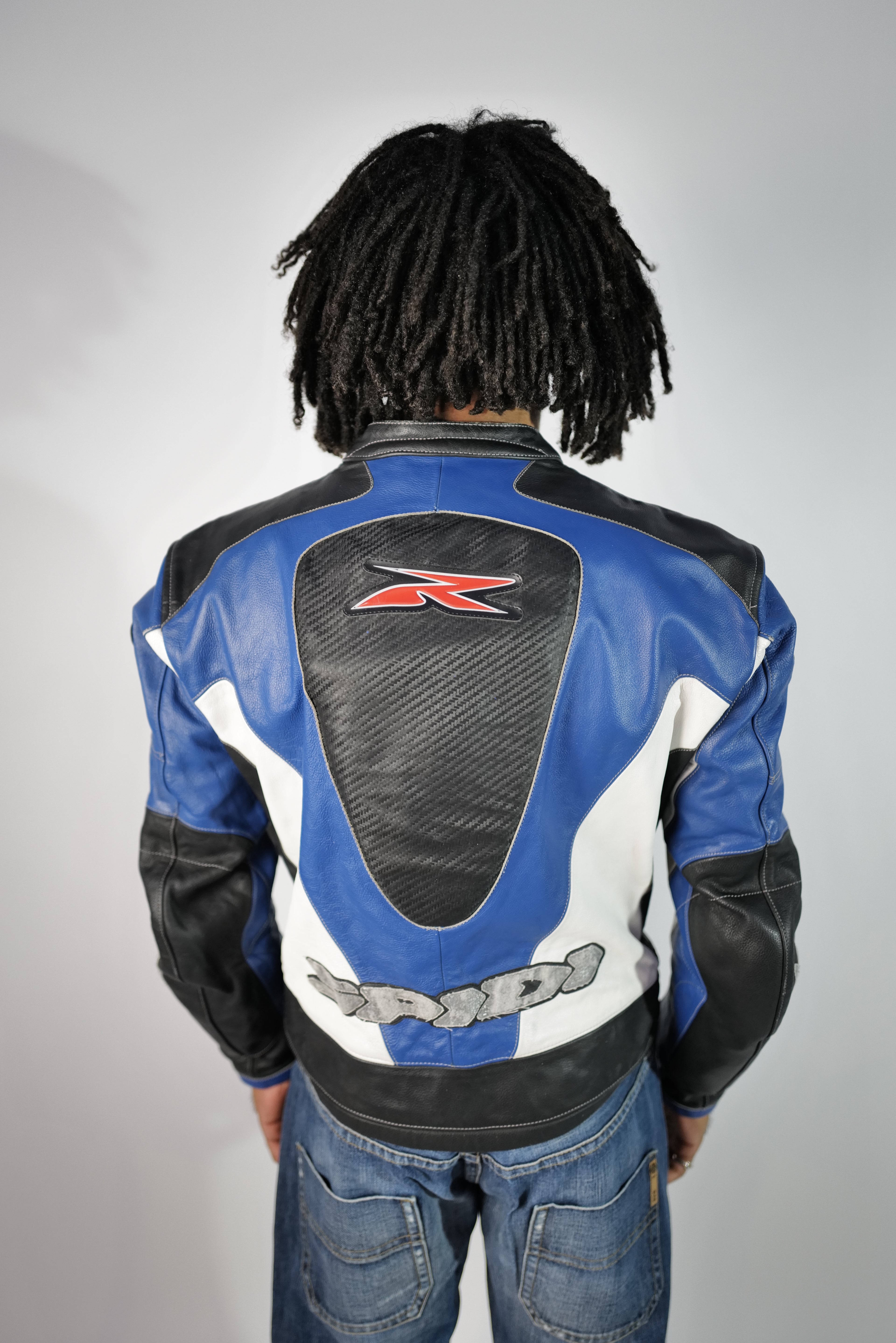 SPIDI_LEATHER_JACKET_-BLUE_VINTAGE_90_S-002