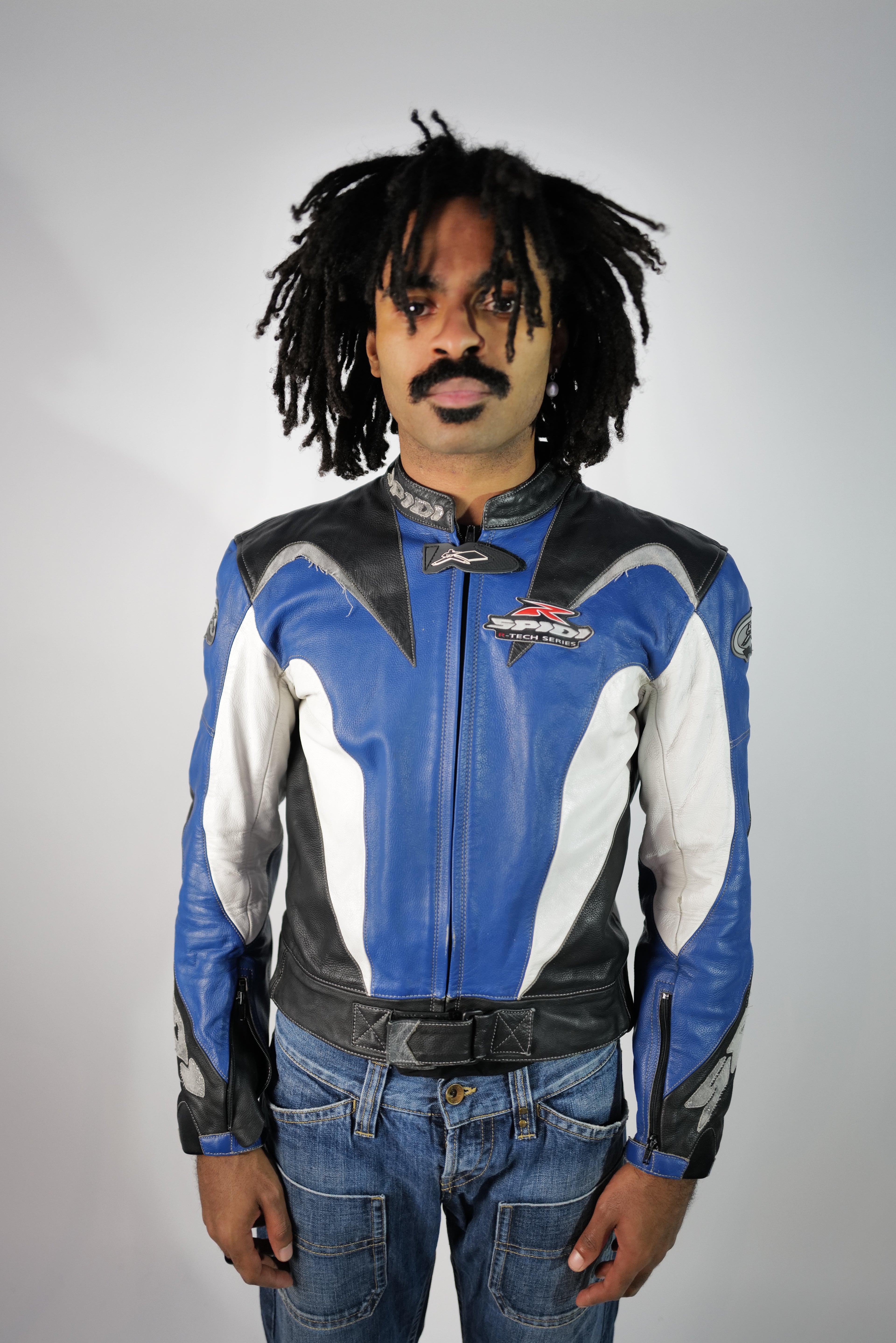 SPIDI_LEATHER_JACKET_-BLUE_VINTAGE_90_S-003