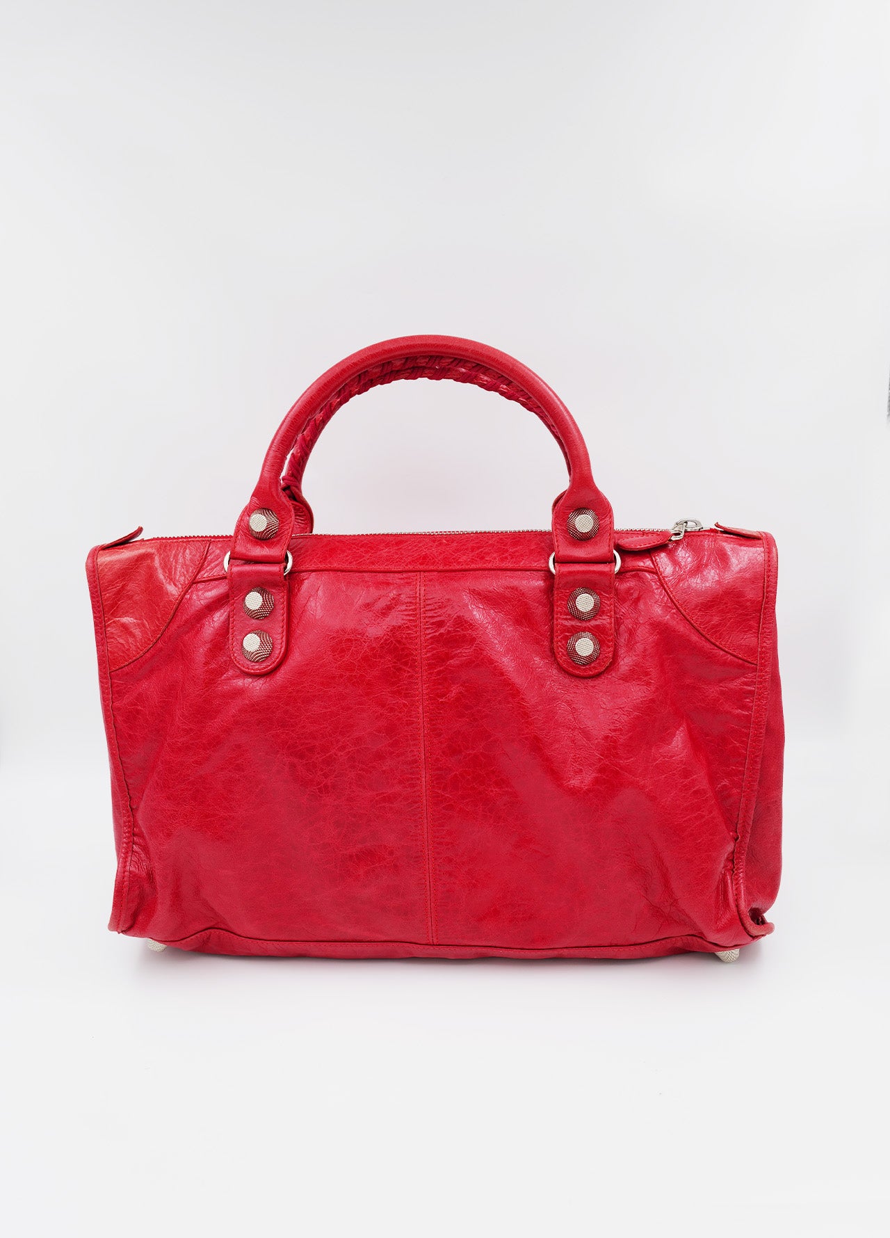 Sac-bag-Balenciaga-Preloved-vintage-red-rouge-4