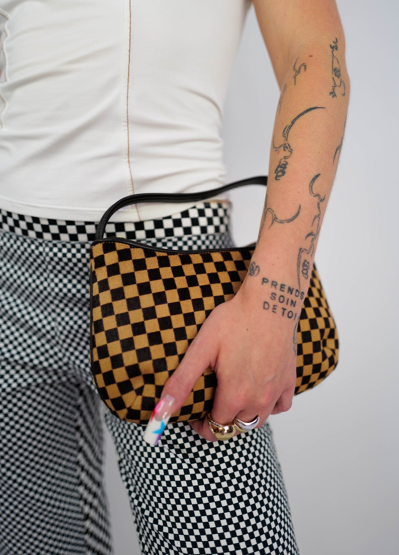 Sac-bag-main-LouisVuitton-LV-Damier-Sauvage-Vintage-2000-Y2K-Brun-brown-beige-6