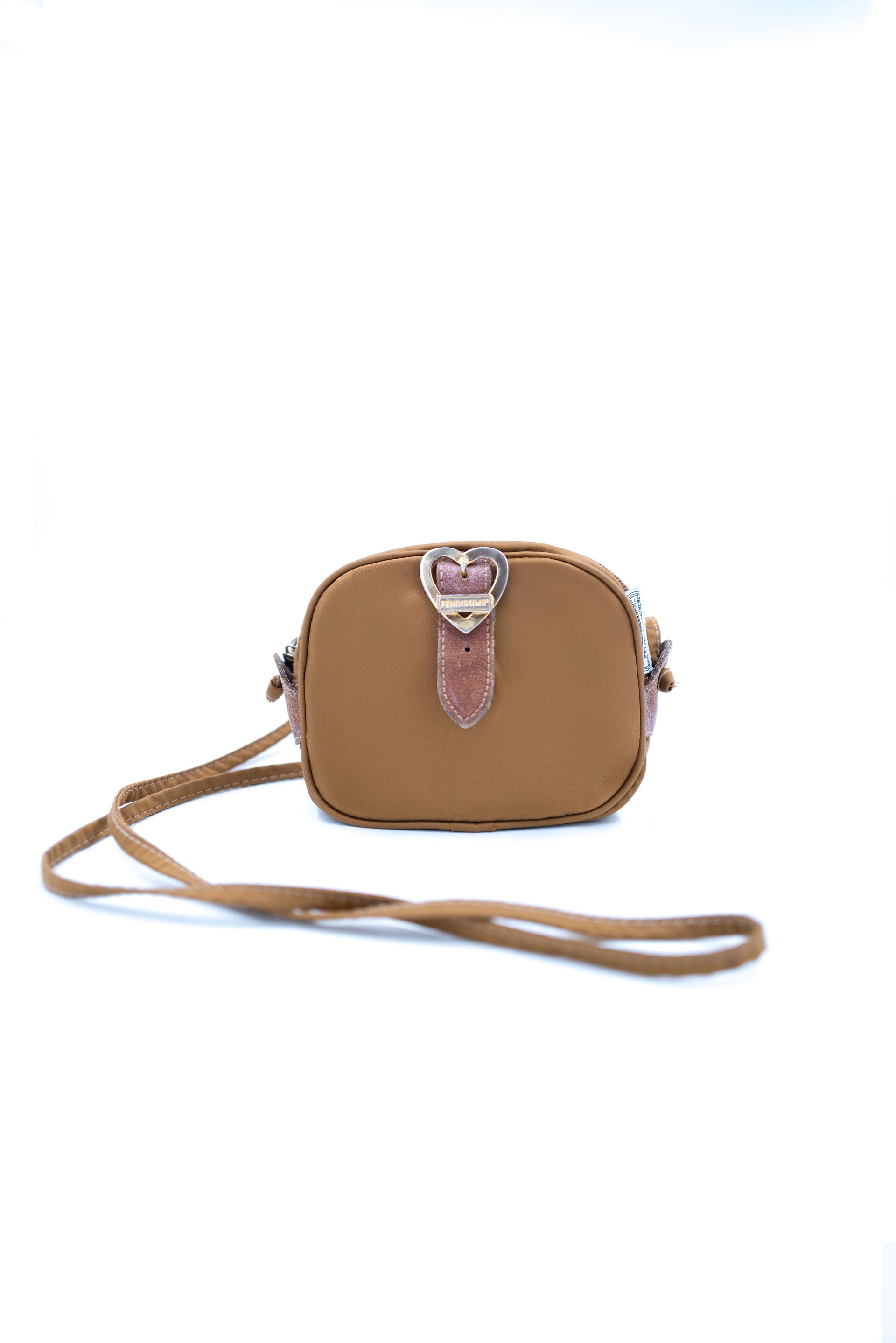 Sac_FendisimmeSmallShoulderbag_Nylon_cuir_brunclaire_vintage-001