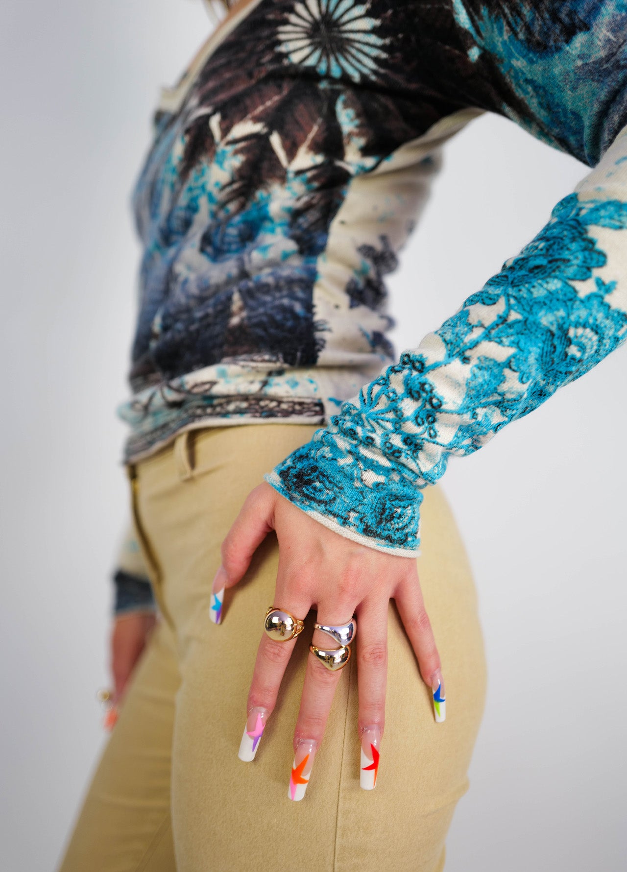 Top-haut-JPG-JeanPaulGaultier-Jeans-Vintage-Blue-bleu-motifs-2