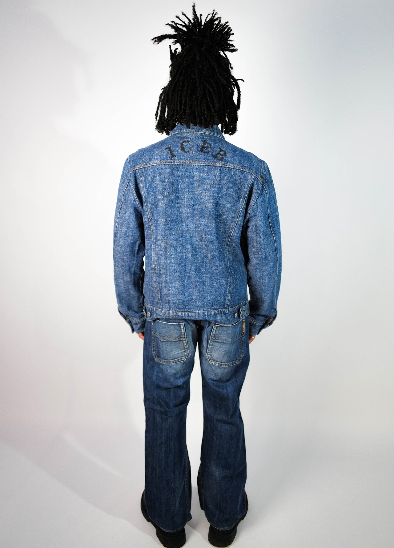 VESTE EN JEANS ICE B ICEBERG DENIM VINTAGE-90'S-002