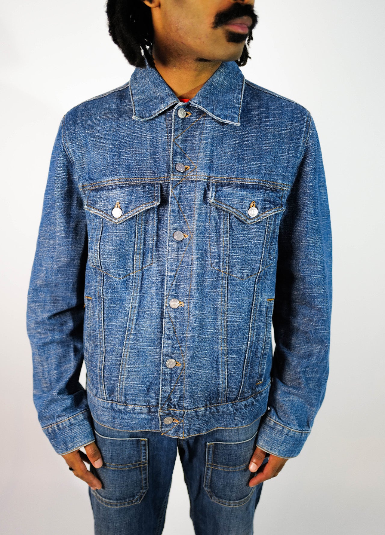 VESTE EN JEANS ICE B ICEBERG DENIM VINTAGE-90'S-003