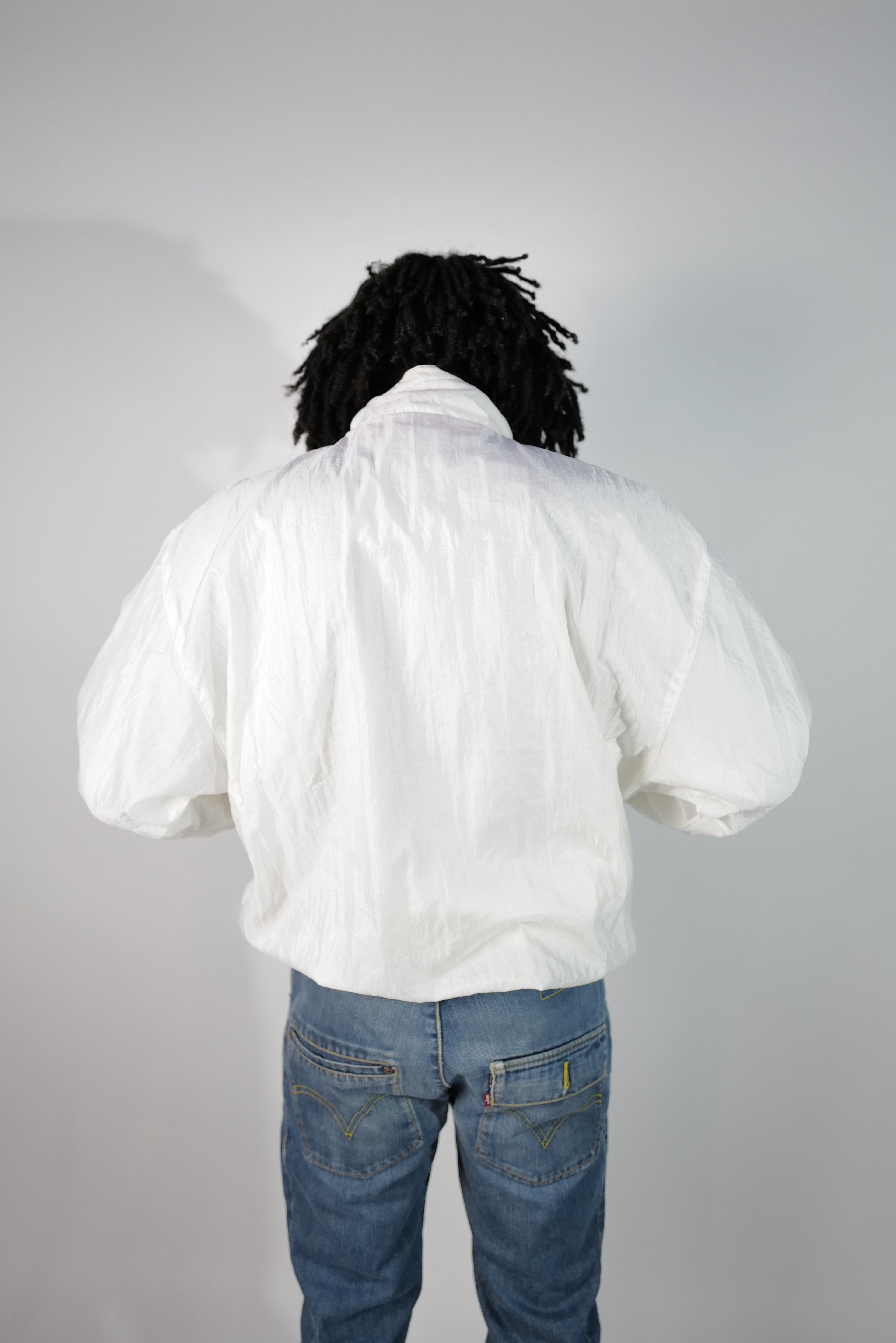 VESTE SURVÊTEMENT TRACK TOP JACKET ZIP 3/4 VINTAGE 90'S-003