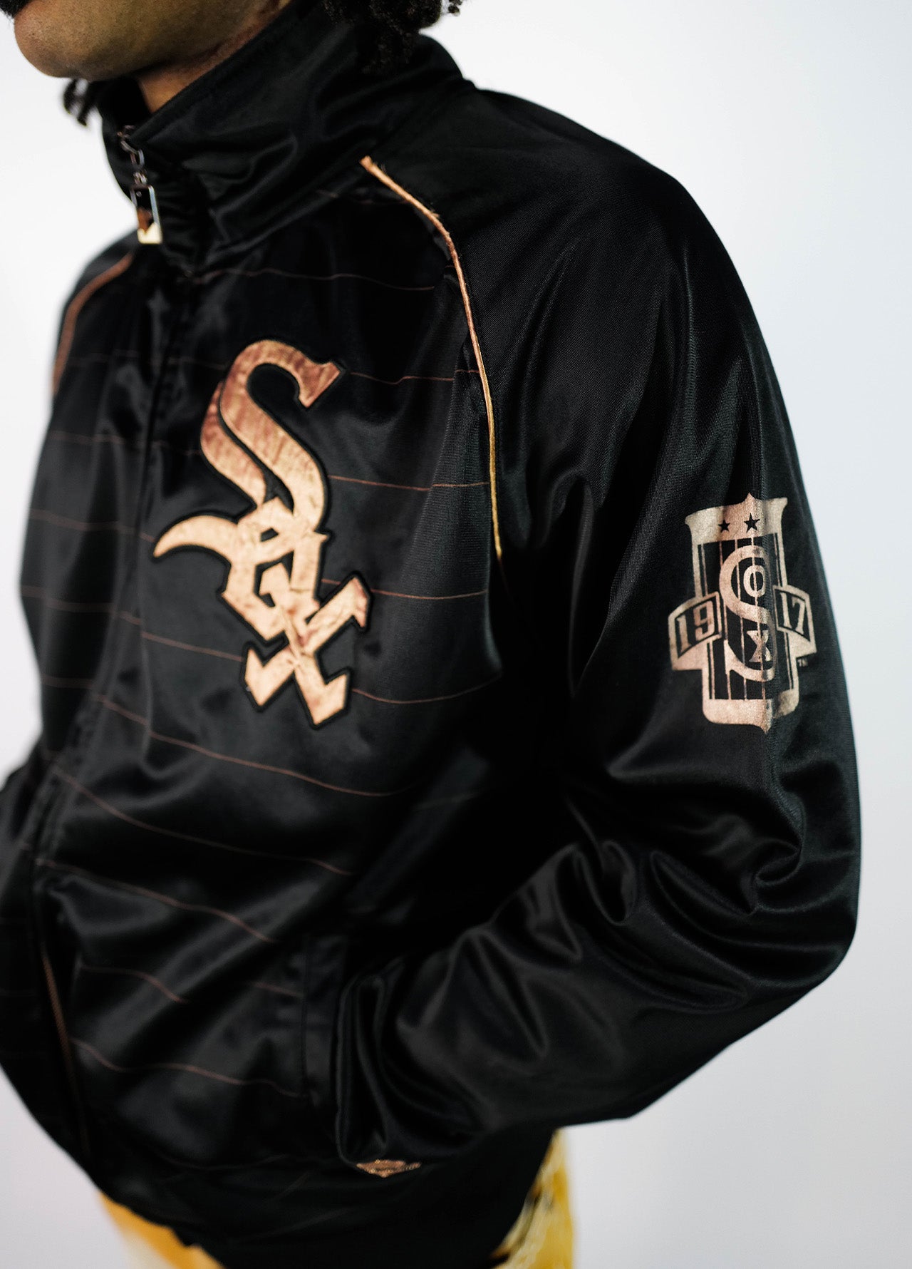 VESTE TRACKTOP CHICAGO WHITE SOX MAJESTIC ATHLETIC VINTAGE 00'S-002