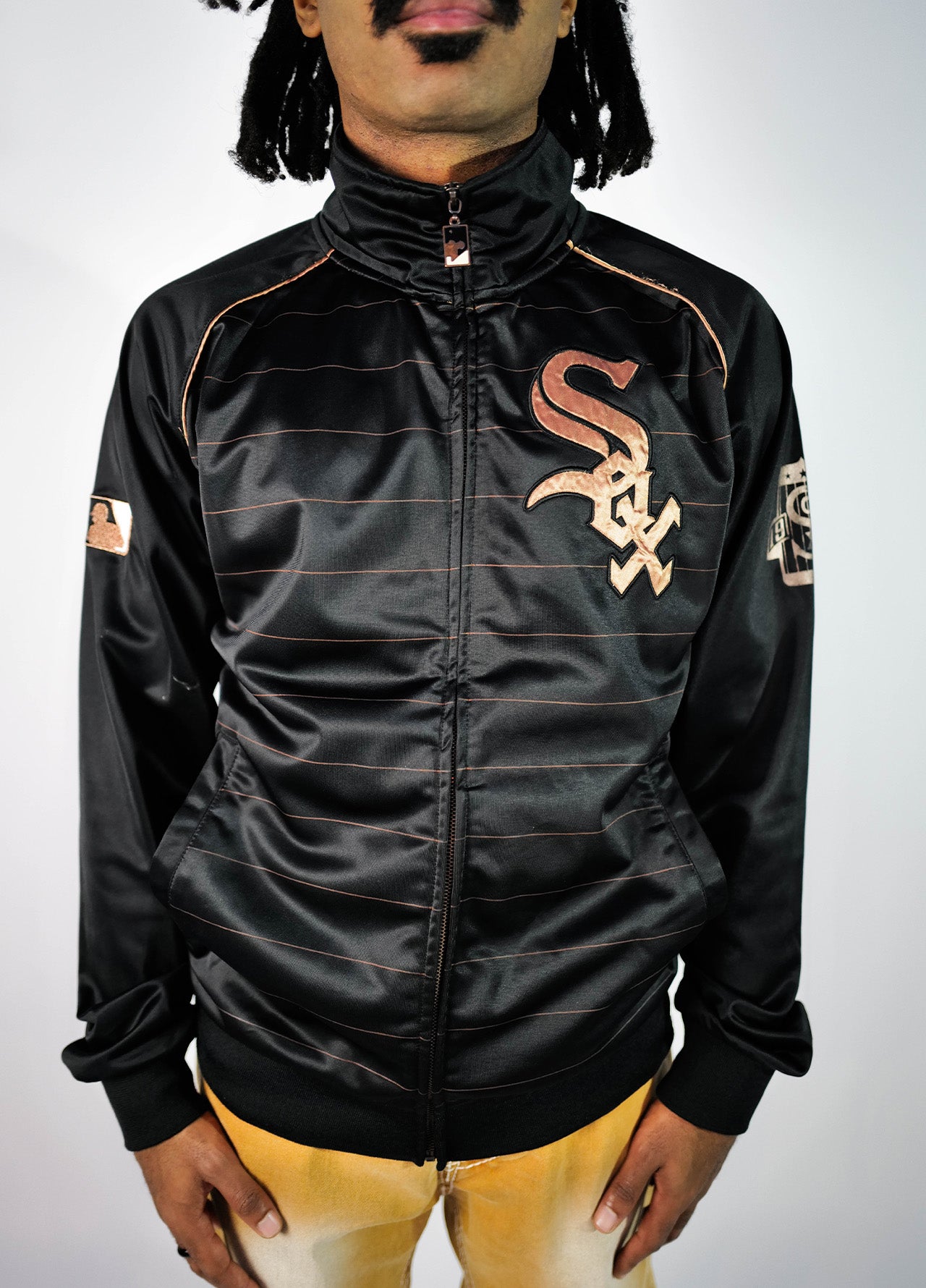 VESTE TRACKTOP CHICAGO WHITE SOX MAJESTIC ATHLETIC VINTAGE 00'S-004