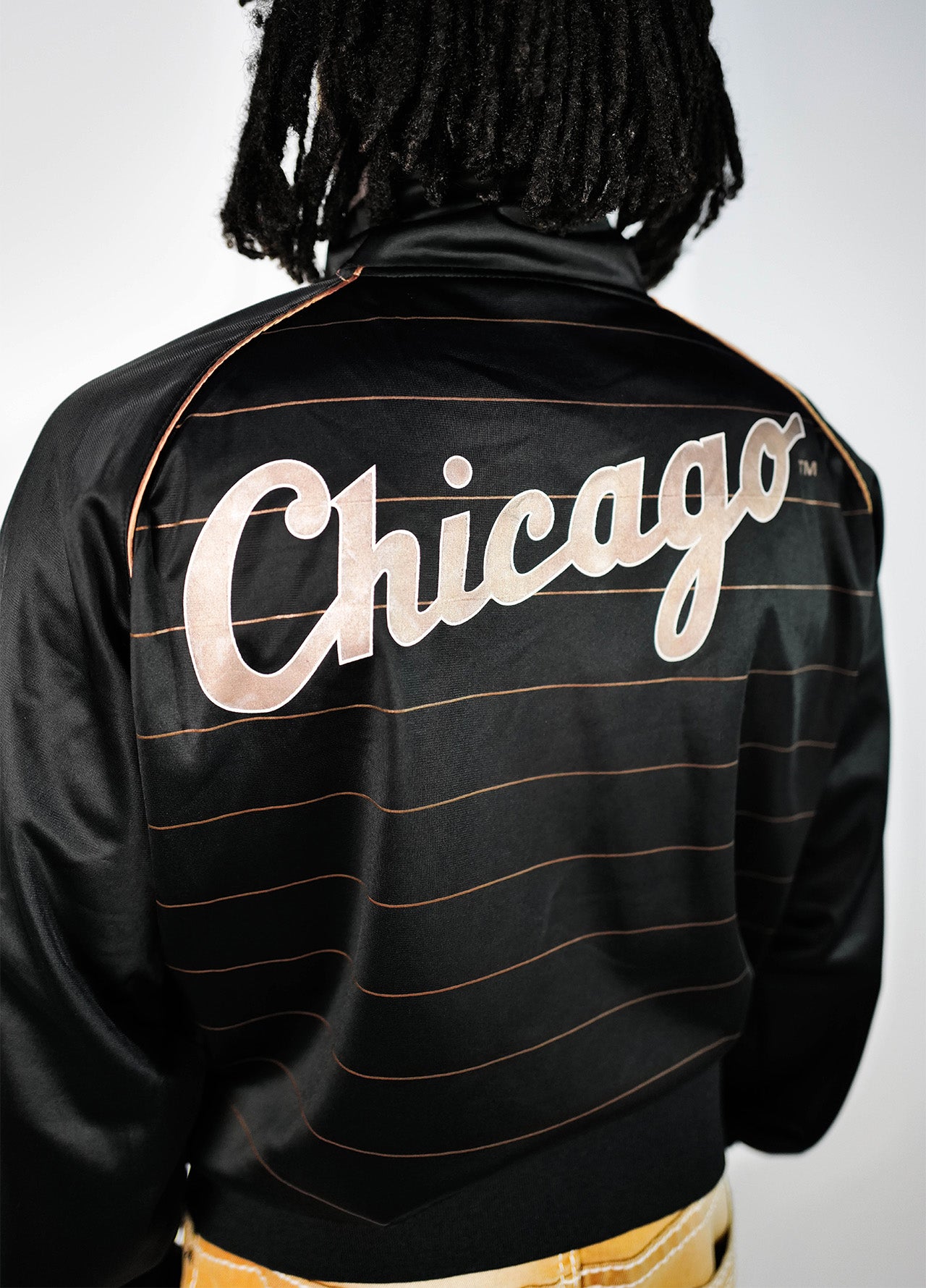 VESTE TRACKTOP CHICAGO WHITE SOX MAJESTIC ATHLETIC VINTAGE 00'S-005B