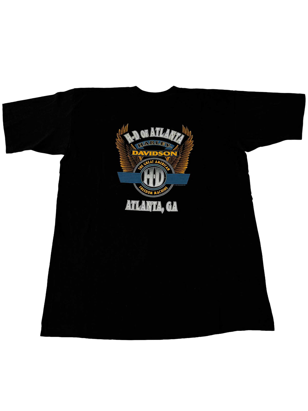 VIntage Deadstock Harley Davidson T-shirt 90's Atlanta