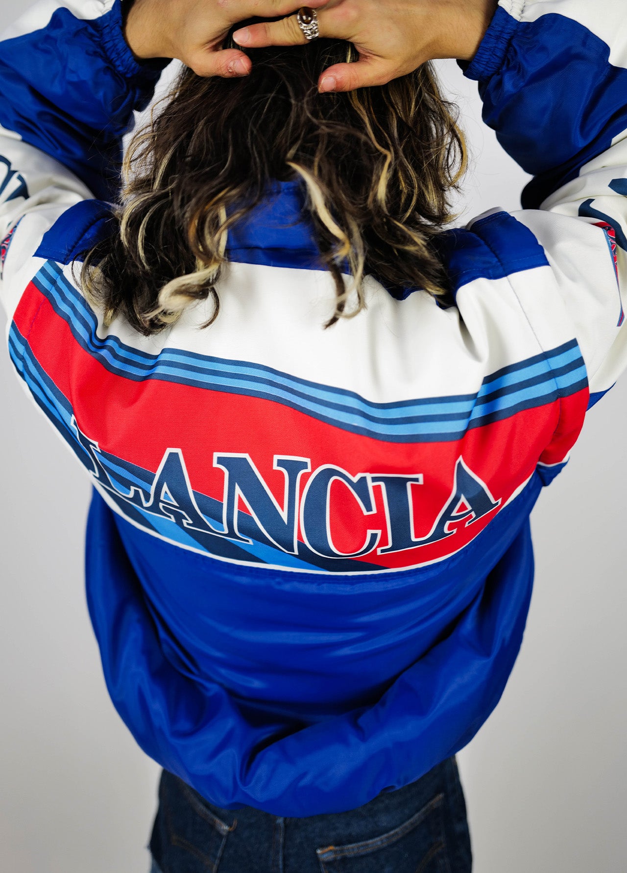 Veste-Jacket-Bombers-Lancia-Raceing-Race-Vintage-90-blue-bleu-red-rouge-5