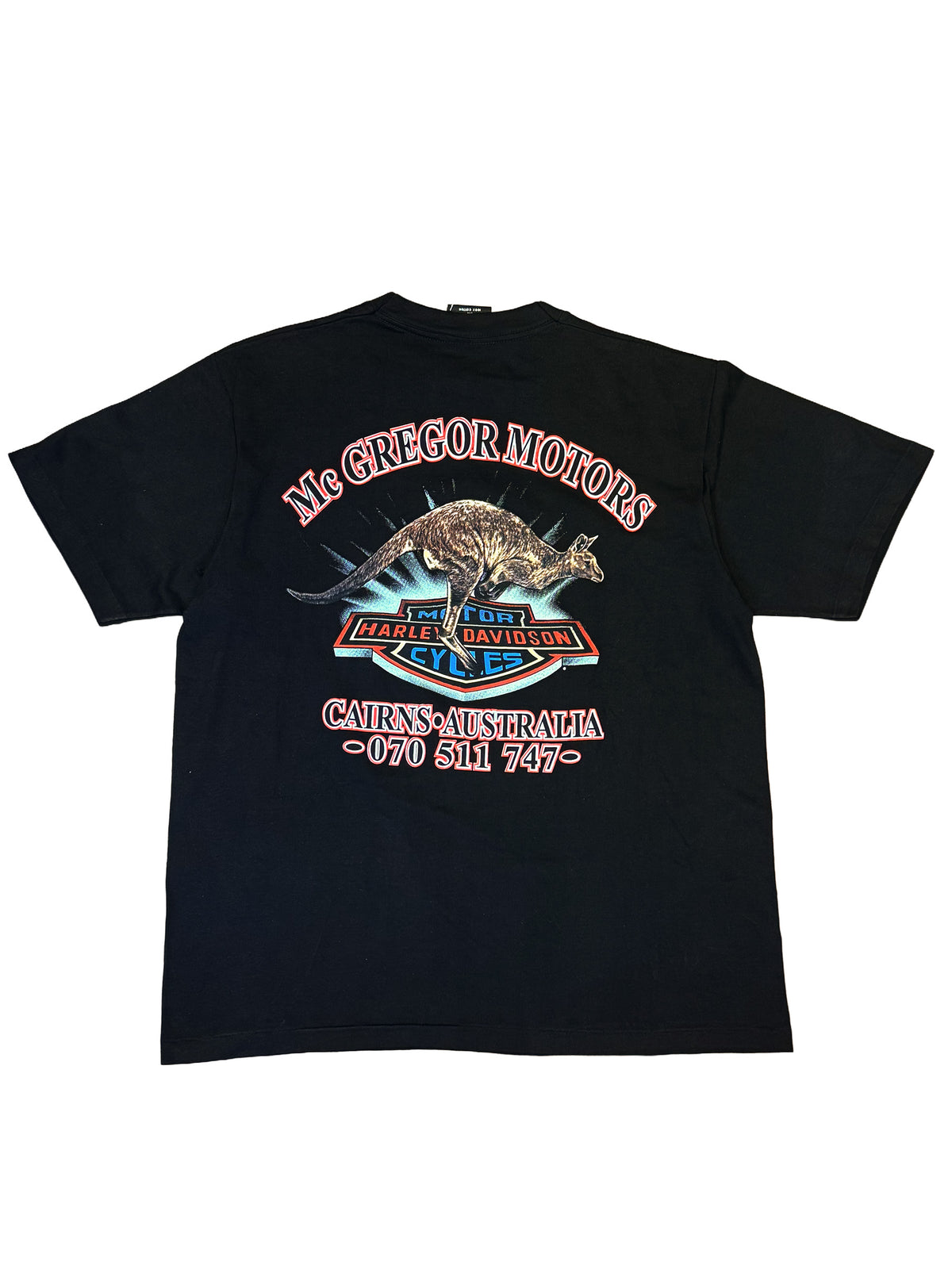 Vintage Deadstock Harley Davidson T-shirt 90's Cairns Australie