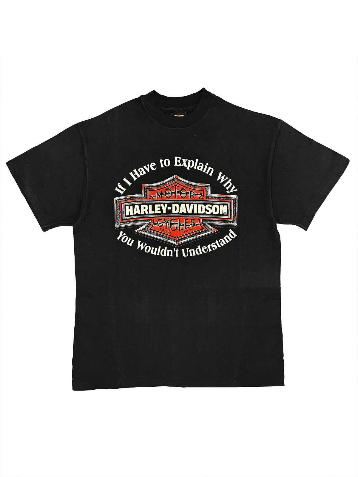 Vintage Deastock Harley Davidson T-shirt 90's El Paso Texas