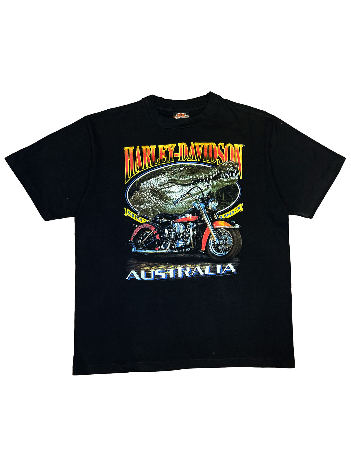 Vintage Deadstock Harley Davidson T-shirt 90's Cairns Australie