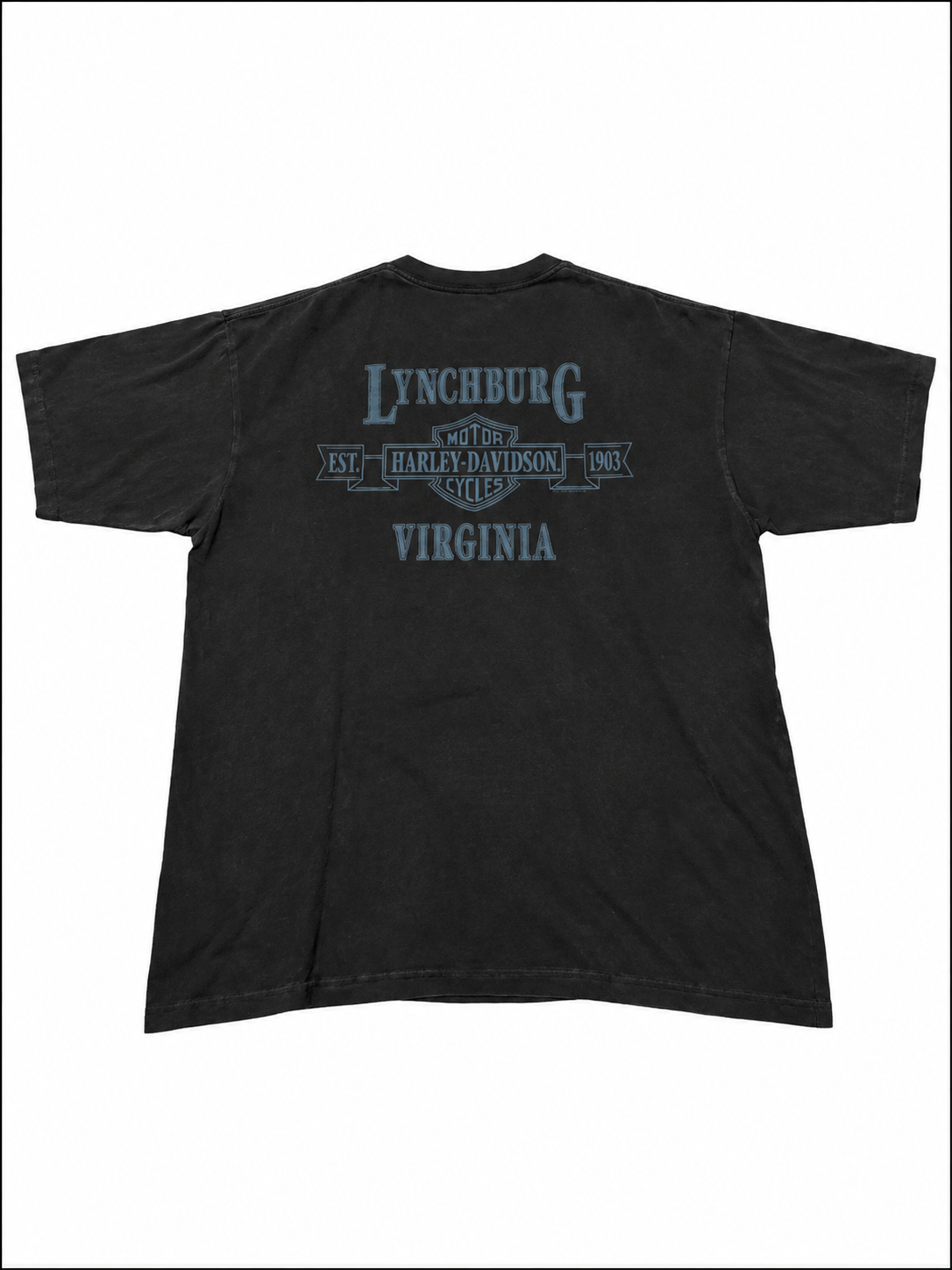 Vintage Deadstock Harley Davidson T-shirt 90's Lynchburg Virginie