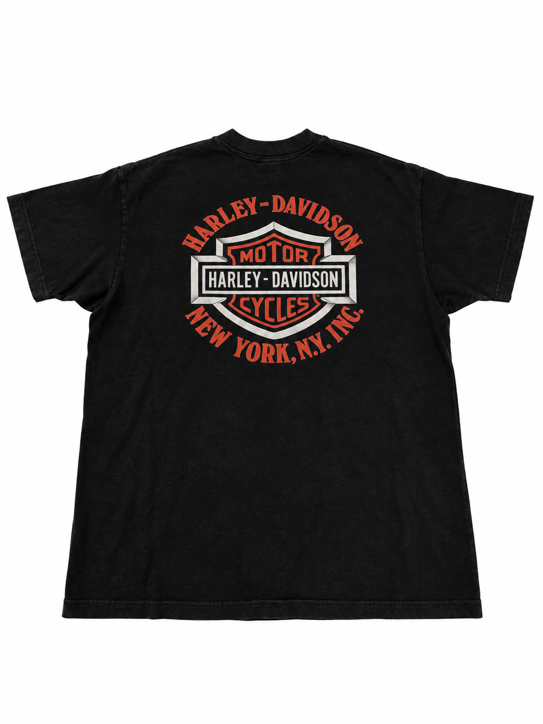 Vintage Deadstock Harley Davidson T-shirt 90's New York Inc Gloves
