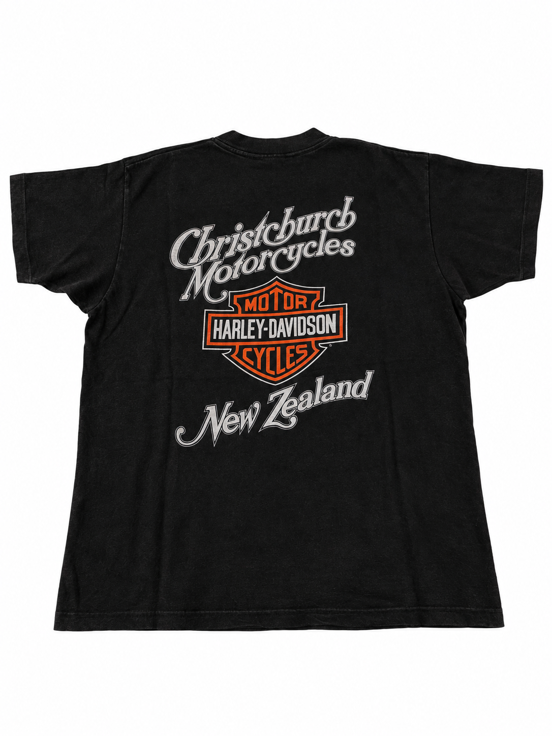 Vintage Deadstock Harley Davidson T-shirt 90's Nouvelle-Zelande