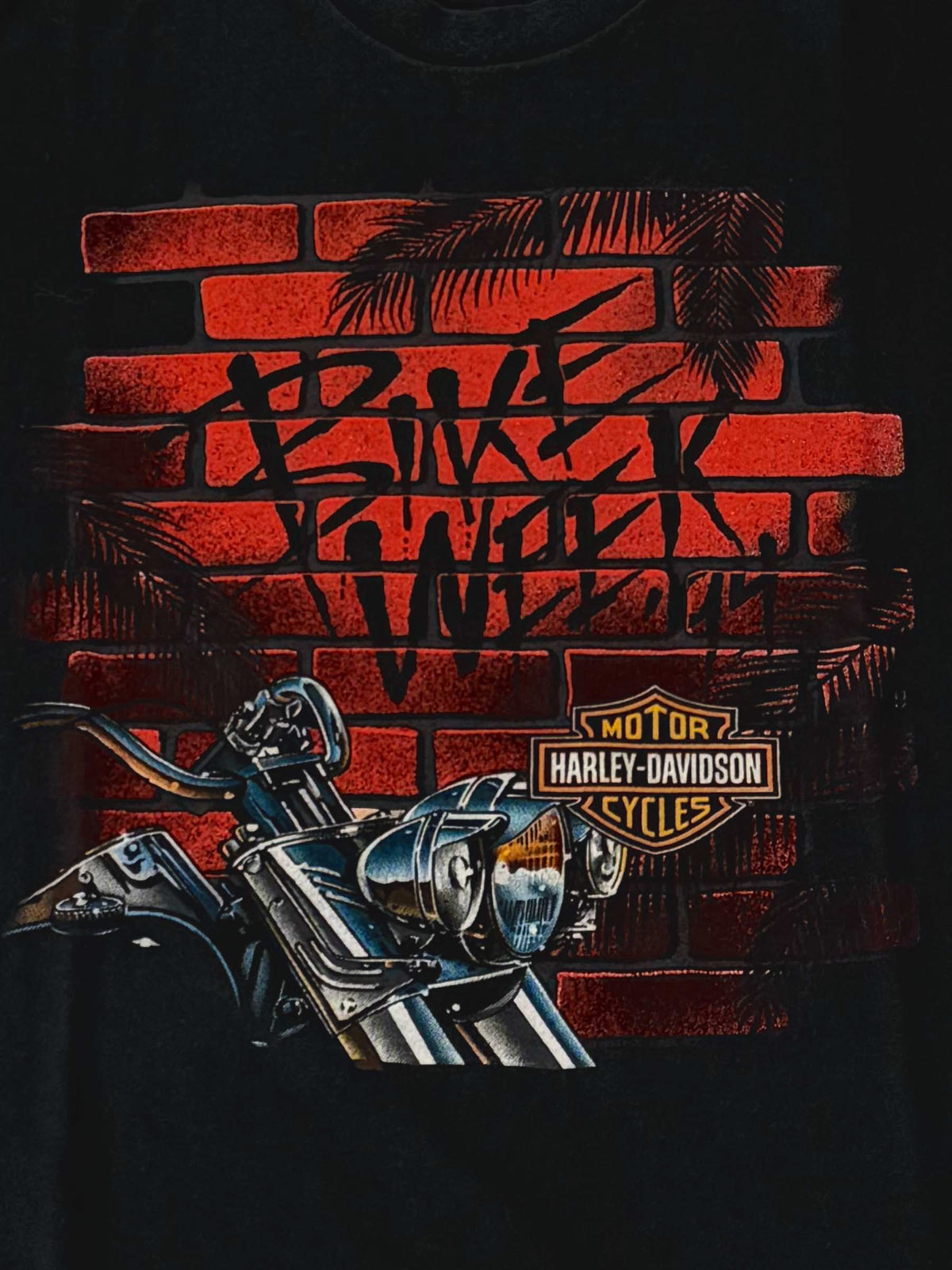 Vintage Deadstock Harley Davidson T-shirt 90's Orlando Floride