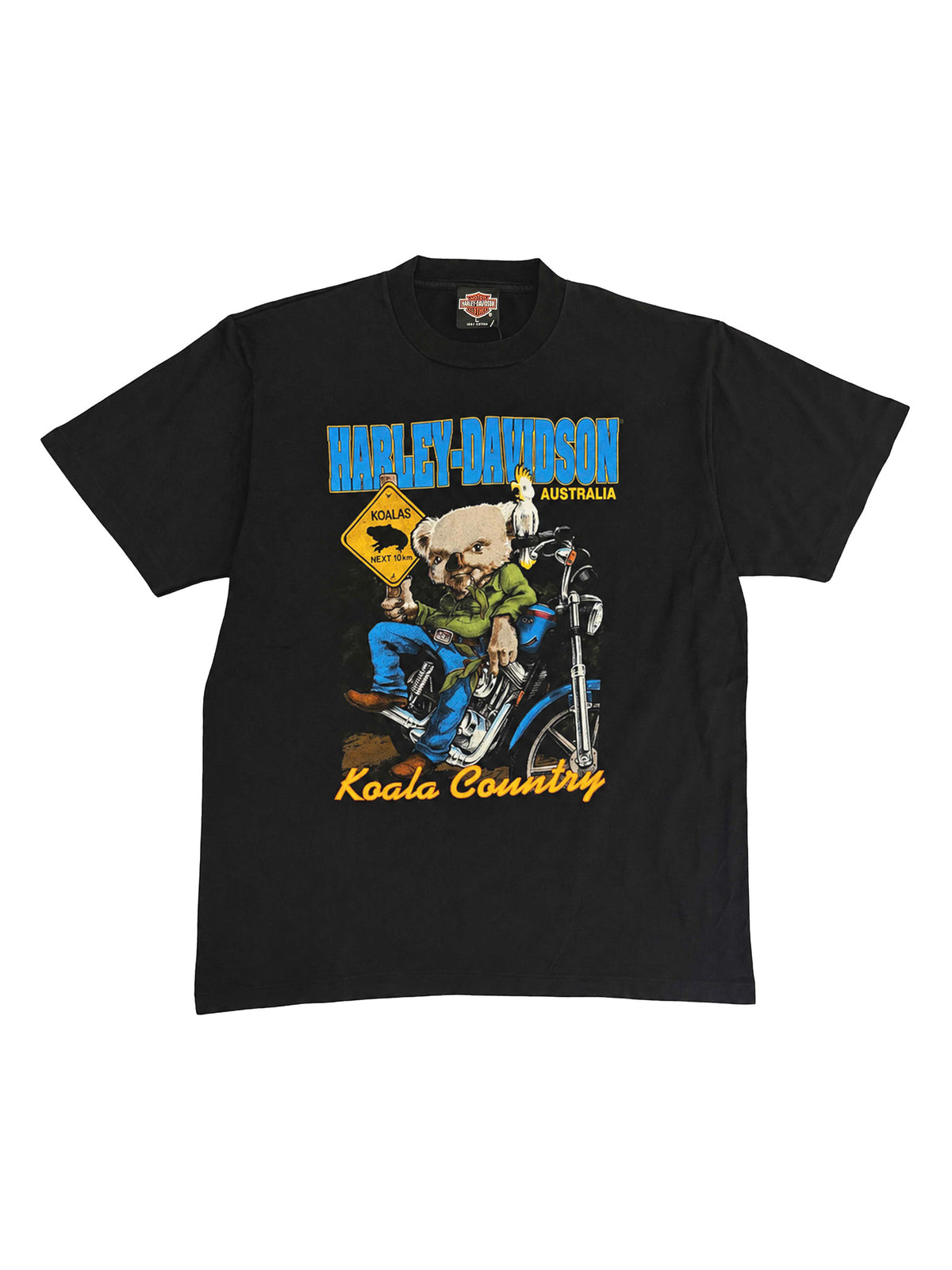 Vintage Deadstock Harley Davidson T-shirt 90's Sydney Australie Koala